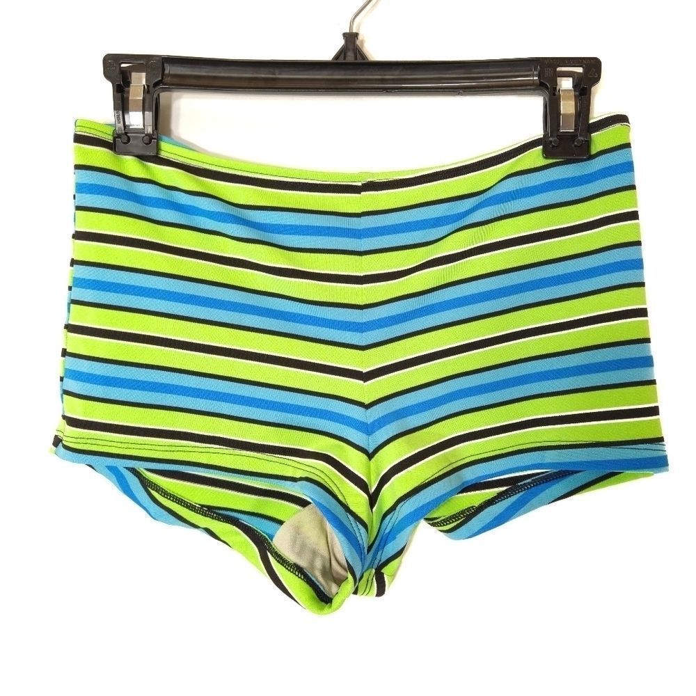 Swim Bottoms Woman's Striped Shorts